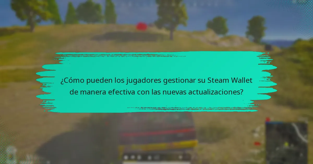 ¿Qué cambios en las políticas afectan a Steam Wallet y PUBG?