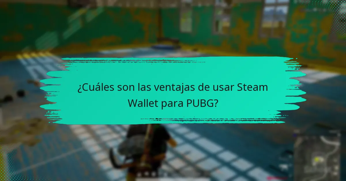 ¿Cómo se compara Steam Wallet con PayPal para PUBG?