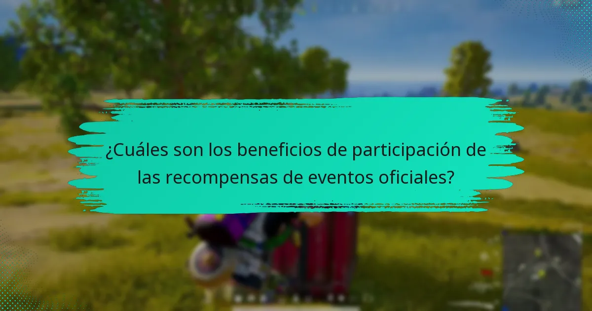 ¿Cómo mejoran las recompensas del evento la implicación del usuario?