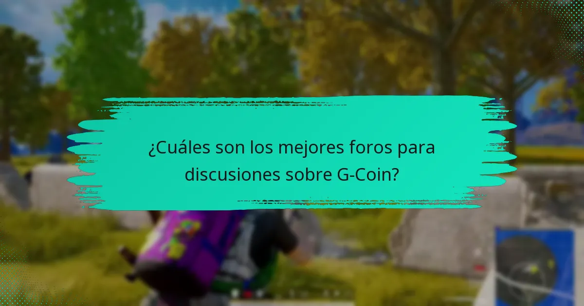 ¿Qué grupos de redes sociales se centran en G-Coin?