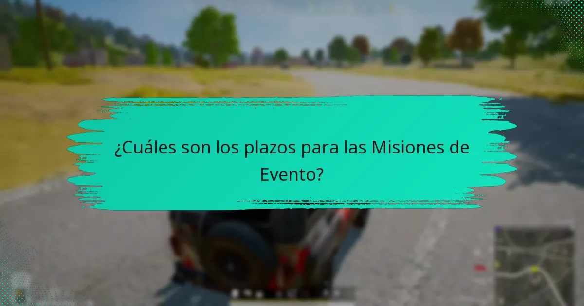 ¿Qué recompensas puedo ganar con las Misiones de Evento?
